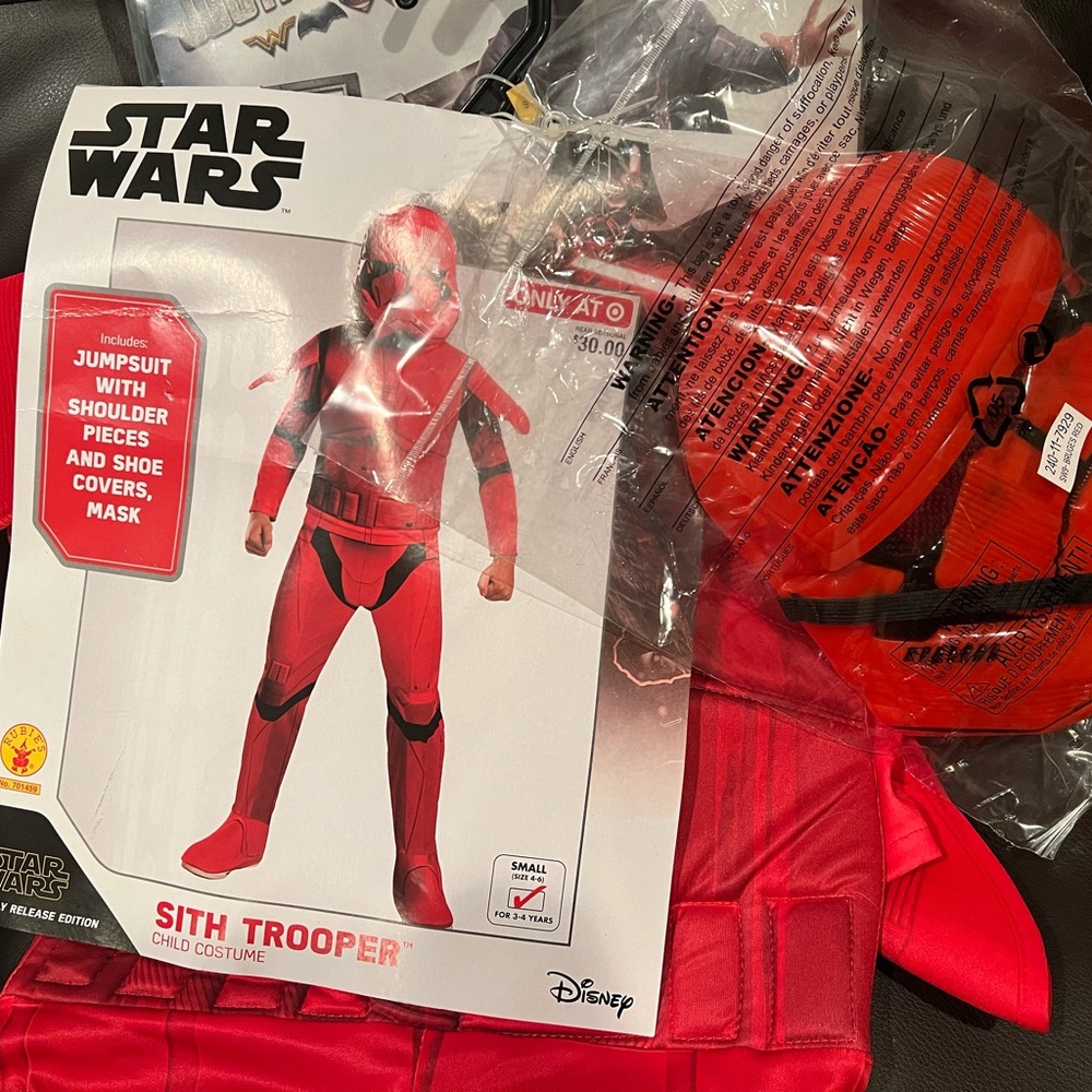Kids Star Wars Sith Trooper costume - small